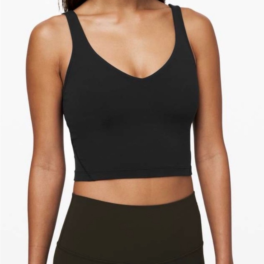 Lululemon Black Align Tank Top A/B Cup Light Support